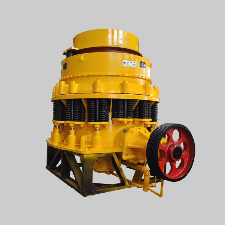 Composite spring cone crusher animation video