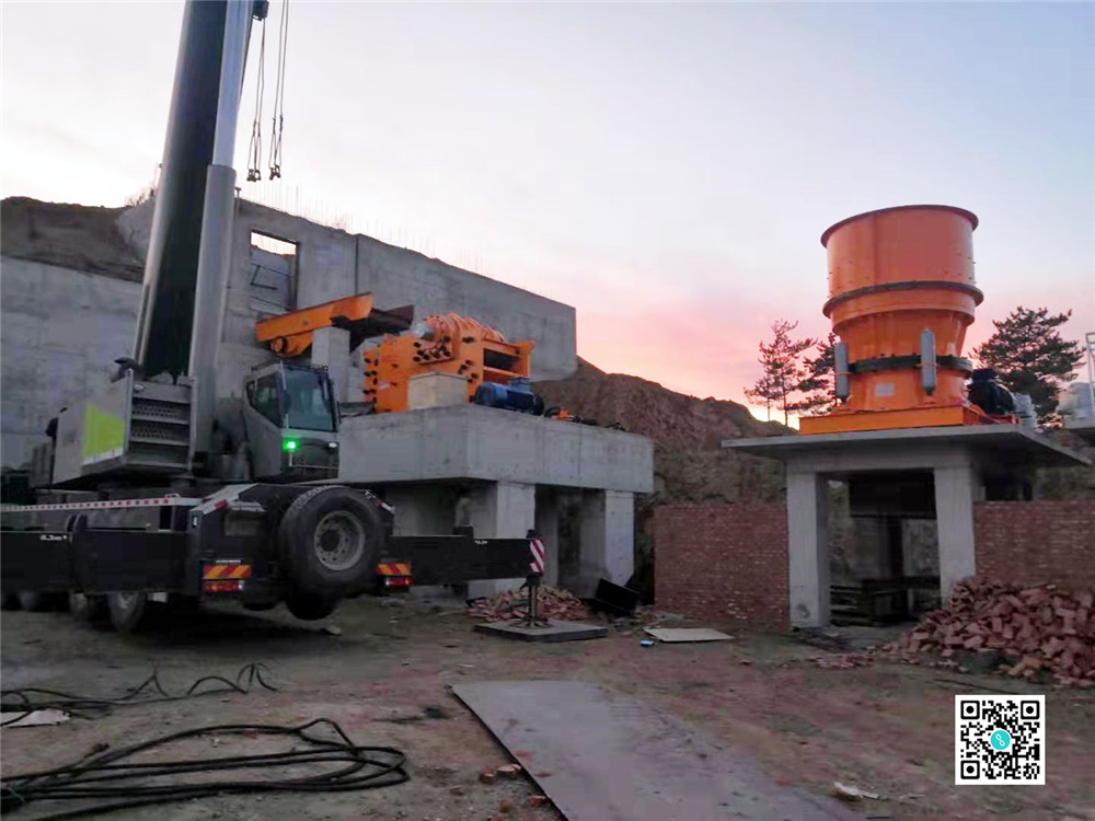 辽宁时产600吨铁矿石生产线设备安装进度报告
